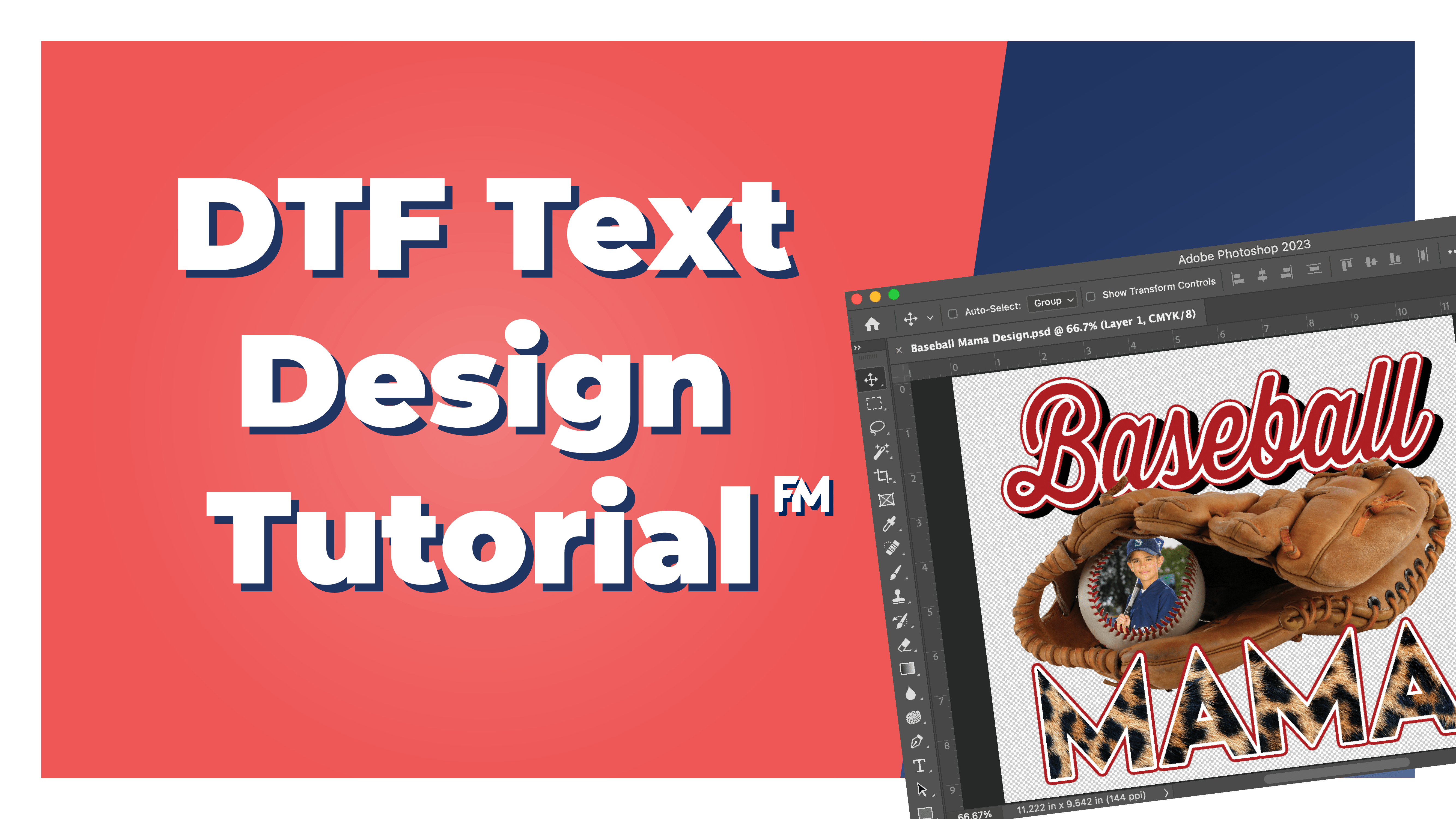 DTF Text Design Tutorial